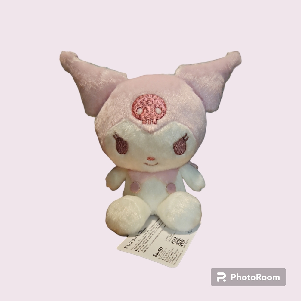 Sanrio Kuromi Osuwari Plush Pastel Pink